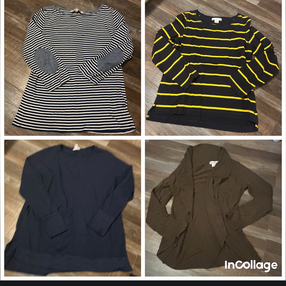 Vintage Sweater top lot 4 Med